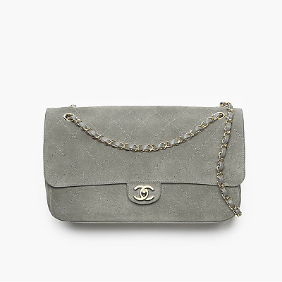 [스페셜오더]CHANEL-AS6627 샤넬 스웨이드 카프스킨 골드 메탈 맥시 플랩 백
