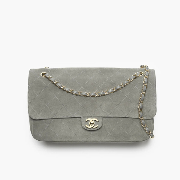 [스페셜오더]CHANEL-AS6627 샤넬 스웨이드 카프스킨 골드 메탈 맥시 플랩 백