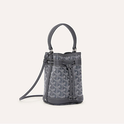 [스페셜오더]GOYARD-020251 고야드 쁘띠 플롯 버킷백 그레이