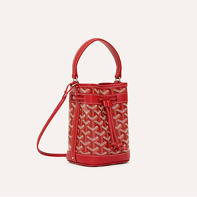 [스페셜오더]GOYARD-020251 고야드 쁘띠 플롯 버킷백 레드