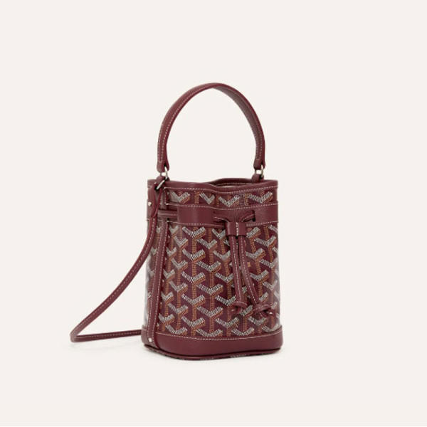 [스페셜오더]GOYARD-020251 고야드 쁘띠 플롯 버킷백 버건디