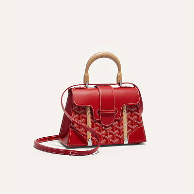 [스페셜오더]GOYARD-020192 고야드 스트럭쳐 사이공 백 미니 레드