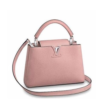 [스페셜오더]LOUIS VUITTON-M55534 루이비통 로즈 스위트 핑크 모노그램 플라워 퀄팅 카퓌신 BB