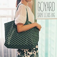 [스페셜오더]GOYARD-고야드 블랙/브라운 라지 GM 앙주 쇼퍼백