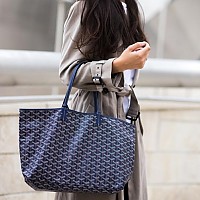 [스페셜오더]GOYARD-고야드 블랙/브라운 라지 GM 앙주 쇼퍼백