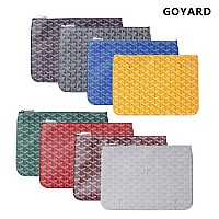 [스페셜오더]GOYARD-고야드 화이트 코튼 캔버스 Nécessaire polished 파우치