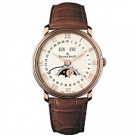 [스페셜오더]BLANCPAIN-블랑팡 빌레레 컴플리트 캘린더 문페이스 스틸 가죽스트랩 워치40mm
