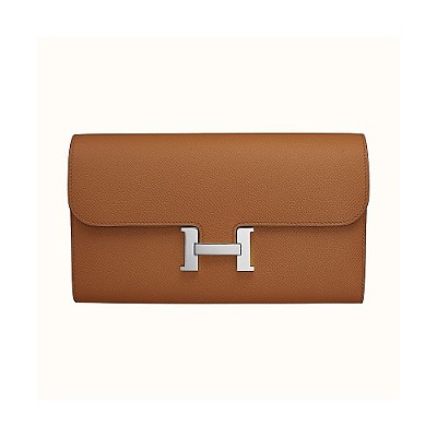 [스페셜오더]HERMES-H063626 에르메스 골드 앱송 Constance 콘스탄스 실버 하드웨어 롱 월릿