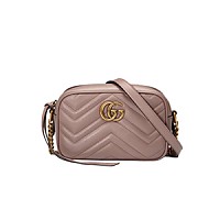 [스페셜오더]GUCCI-448065 5870 구찌 핑크 GG 마몽 벨벳 크리스탈 미니백