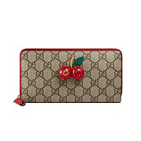 [스페셜오더]GUCCI-476050 8597 구찌 체리 장식 시그니처가죽 화이트 레플리카 카드케이스