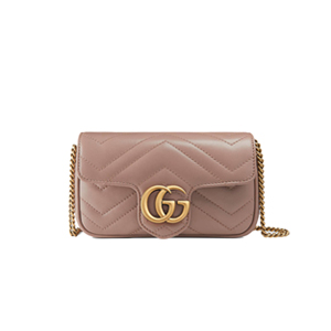 [스페셜오더]GUCCI-476433 4165 구찌 블루&핑크 GG 마몽 GG 멀티컬러 수퍼 미니 백