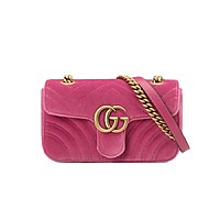 [스페셜오더]Gucci-‎446744 구찌 페일 그린 GG 마몽 미니 숄더백 22cm