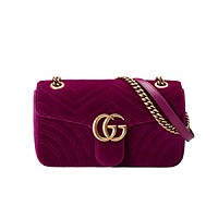 GUCCI-443497 4143 구찌 블루 GG 데님 GG 마몽 스몰 숄더백