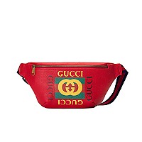 [스페셜오더]GUCCI 493869-8832 구찌 그린가죽 프린트 로고 레플리카벨트백