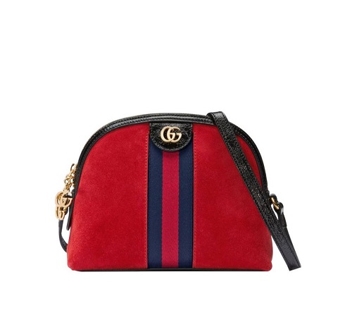 [스페셜오더]GUCCI 499621 8670 구찌 오피디아 스웨이드 스몰 레플리카숄더백