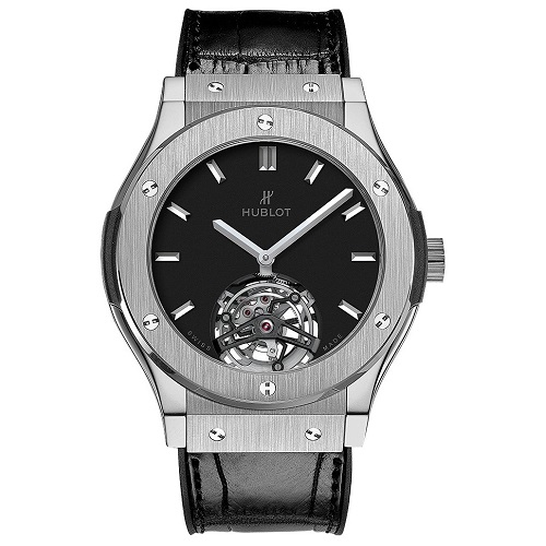 [스페셜오더]HUBLOT-위블로 클래식 퓨전 뚜르비옹 티타늄 남성 이미테이션시계 45mm