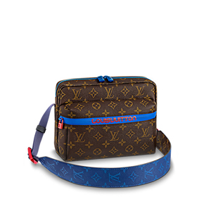 [스페셜오더]LOUIS VUITTON-M43843-2 루이비통 모노그램 실버 캔버스 킴존스 메신저 PM