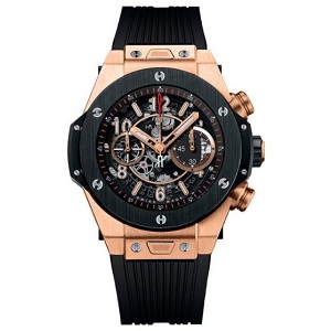 [스페셜오더]HUBLOT-위블로 빅뱅 유니코 크로노그래프 킹 골드 스켈레톤 워치42mm