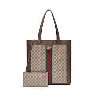 [스페셜오더]GUCCI 519335-2861 구찌 오피디아 체스트넛 스웨이드 라지 토트백