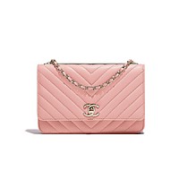 CHANEL-AP1450 샤넬 블랙 램스킨 골드볼 WOC 월릿 온 체인 19cm