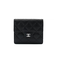 [스페셜오더]CHANEL-A82288 샤넬 클래식 캐비어 스몰 골드 메탈 플랩 지갑