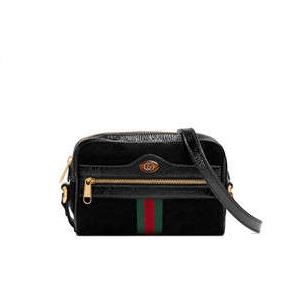 GUCCI-517350 구찌 베이지/에보니 오피디아 GG 미니 숄더백 17.5cm