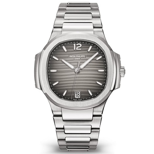 [스페셜오더]PATEK PHILIPPE-7118 파텍 필립 노틸러스 데이트 스틸 스모크 그레이 워치 35mm