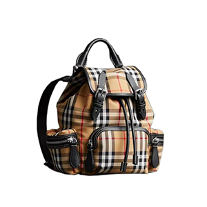 [스페셜오더]BURBERRY-4068951 버버리 블랙 로고 프린트 Rucksack 럭색 라지 백팩