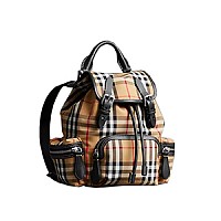 [스페셜오더]BURBERRY-40649361 버버리 라지 패치워크 타탄 럭색