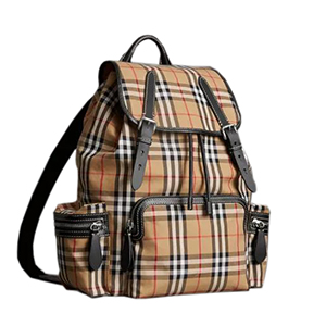 [스페셜오더]BURBERRY-4068951 버버리 블랙 로고 프린트 Rucksack 럭색 라지 백팩