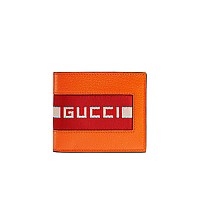 [스페셜오더]GUCCI-408827 1094 구찌 블랙 로고 스트라이프 2단 지갑