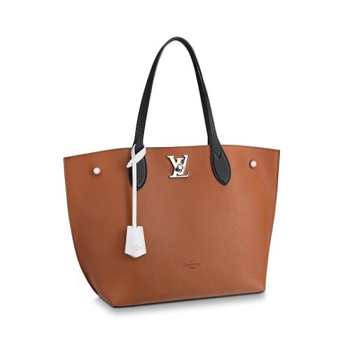 [스페셜오더]LOUIS VUITTON-M52617 루이비통 캐러멜 LOCKME GO 락미 고 토트백