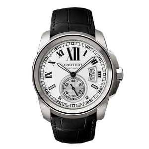 [스페셜오더]Cartier-W0006 까르띠에 칼리브 드 까르띠에 라지 스틸 워치 42mm 