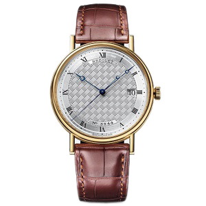 [스페셜오더]Breguet-브레게 클래식 클라시크 5177 옐로우골드 가죽스트랩 워치38mm