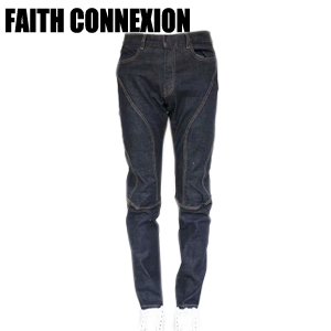 FAITH CONNEXION-M5502D 페이스 커넥션 진청 슬림 데님 런닝진 남성용 