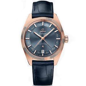 [스페셜오더]OMEGA-오메가 글로브마스터 크로노미터 애뉴얼 캘린더 스틸 그레이 41mm