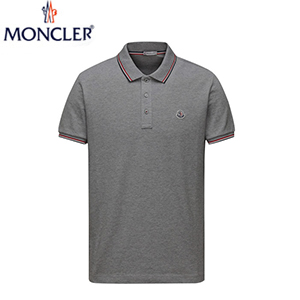 MONCLER-JP01294 몽클레어 블랙 반팔 폴로 셔츠 남성용