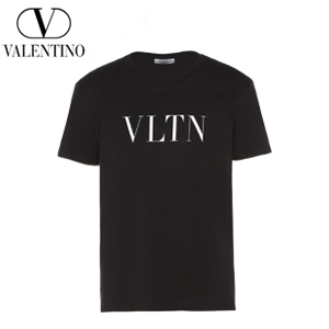 VALENTINO-PV3MG10V 발렌티노 VLTN 프린트 블랙 티셔츠