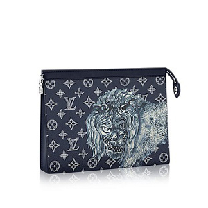 [스페셜오더]LOUIS VUITTON-M66639 루이비통 모노그램 사자 일러스트 포쉐트 보야주 MM