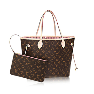 [스페셜오더]LOUIS VUITTON-M43988 루이비통 모노그램 트래블 패치 디테일 네버풀 MM