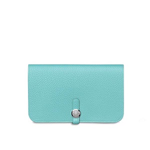 [스페셜오더]HERMES-에르메스 Dogon Combined Wallet 도곤 에톨 블루 월릿 TOGO ORIGINAL LEATHER 