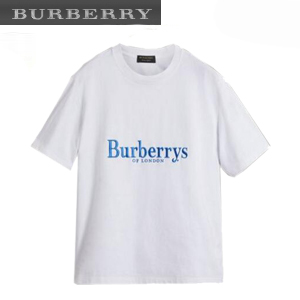 BURBERRY-45476981 버버리 멀티컬러 Burberry 프린트 티셔츠(남여공용)