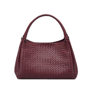 BOTTEGA VENETA-80469 보테가베네타 네로 인트레치아토 나파 패러슈트 백