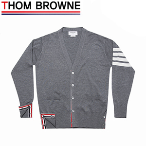 THOM BROWNE-725AP083 톰 브라운 투 콜더 폴 드레스 가디건 남녀공용 (2컬러)