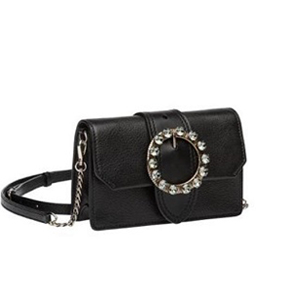 [스페셜오더]Miu Miu-5BL001 미우 미우 블랙 Madras Belt Bag 마드라스 벨트 백 