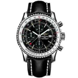 [스페셜오더]BREITLING-브라이틀링 내비타이머 월드 크로노그래프 블랙다이얼 남성워치46mm (브라이틀링 갓버젼 랩시계쇼핑몰)