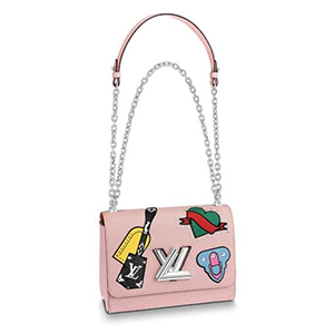 [스페셜오더]LOUIS VUITTON-M58606 루이비통 그레이 에삐 스티칭 디테일 트위스트 MM