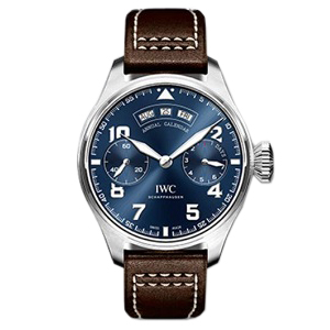 [스페셜오더]IWC-아이더블유씨 클래식 빅 파일럿 스틸 블랙다이얼 워치46mm