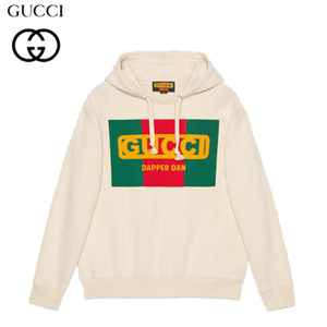 GUCCI-4659251 7550 구찌 화이트 코튼 Gucci-Dapper Dan 스웨트셔츠