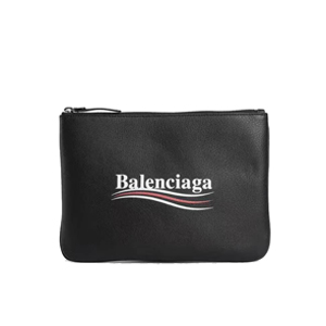 [스페셜오더]BALENCIAGA-516358 발렌시아가 송아지 가죽 블랙 에브리데이 파우치 M